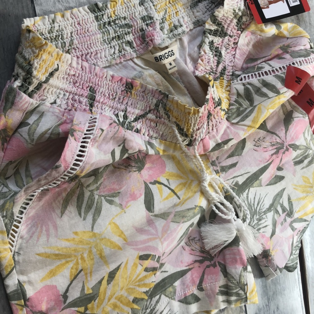 Briggs linen floral shorts - Picture 5 of 5